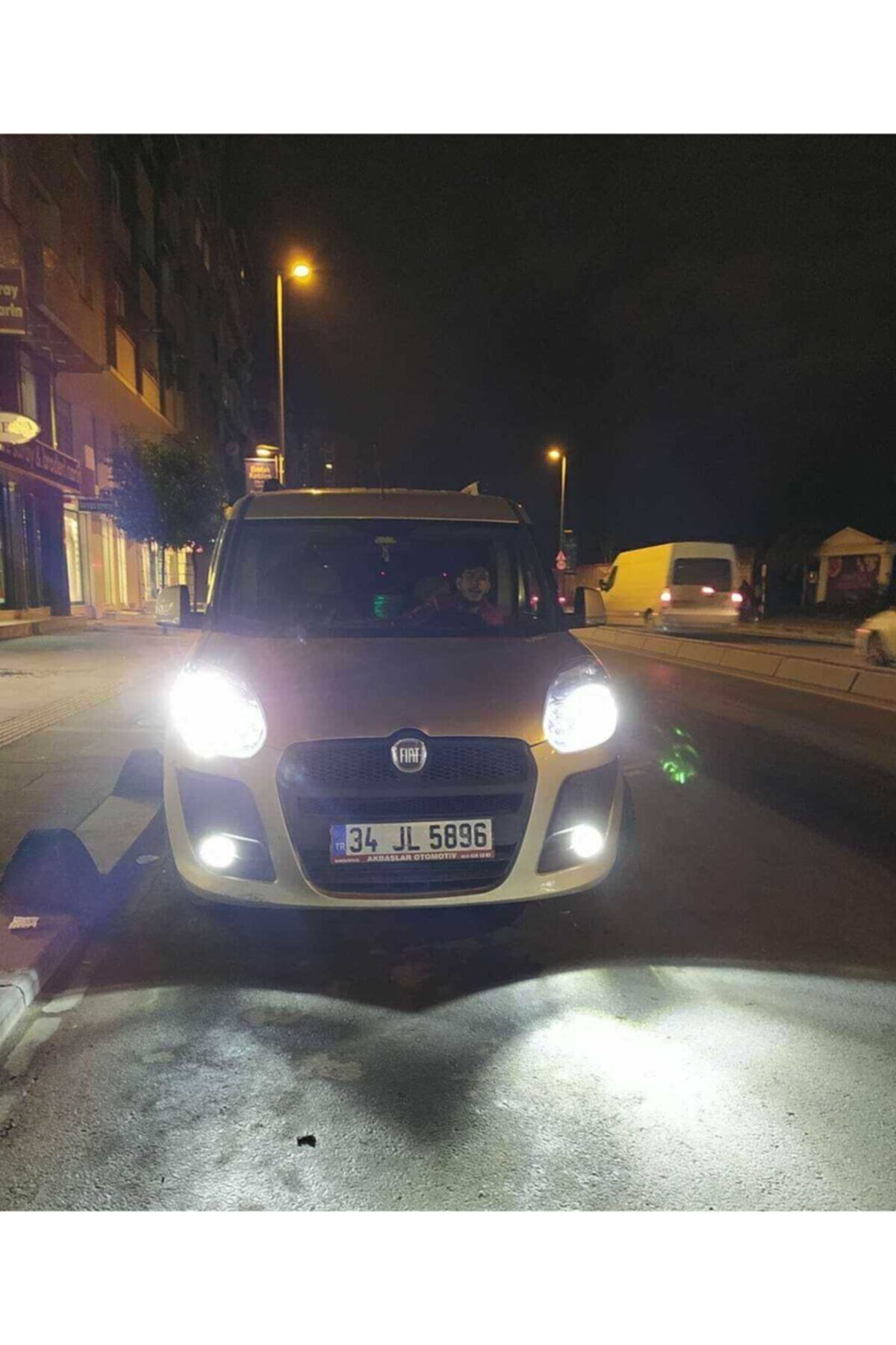 Fiat Doblo Şimşek Etkili Led Xenon Uzun - Kısa (mülemmel Işık Gücü )