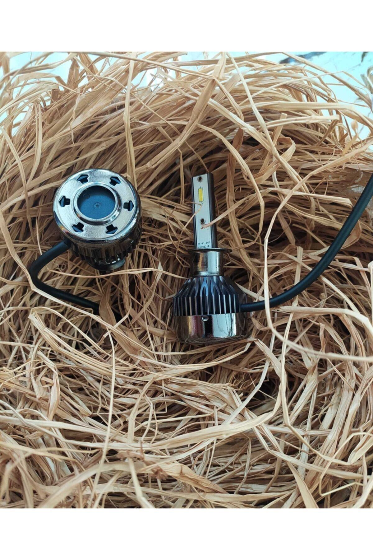 Citroen C2 Uyumlu Yeni Nesil Şimşek Etkili Led Xenon ( Carpet Özelliği ) Odak Işık Optik Beyaz