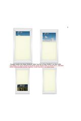 Plisell Cam Balkon Perdesi 12 Kumaş Rengi ( 5 - Kasa Rengi Seçenekkleri Ile )..