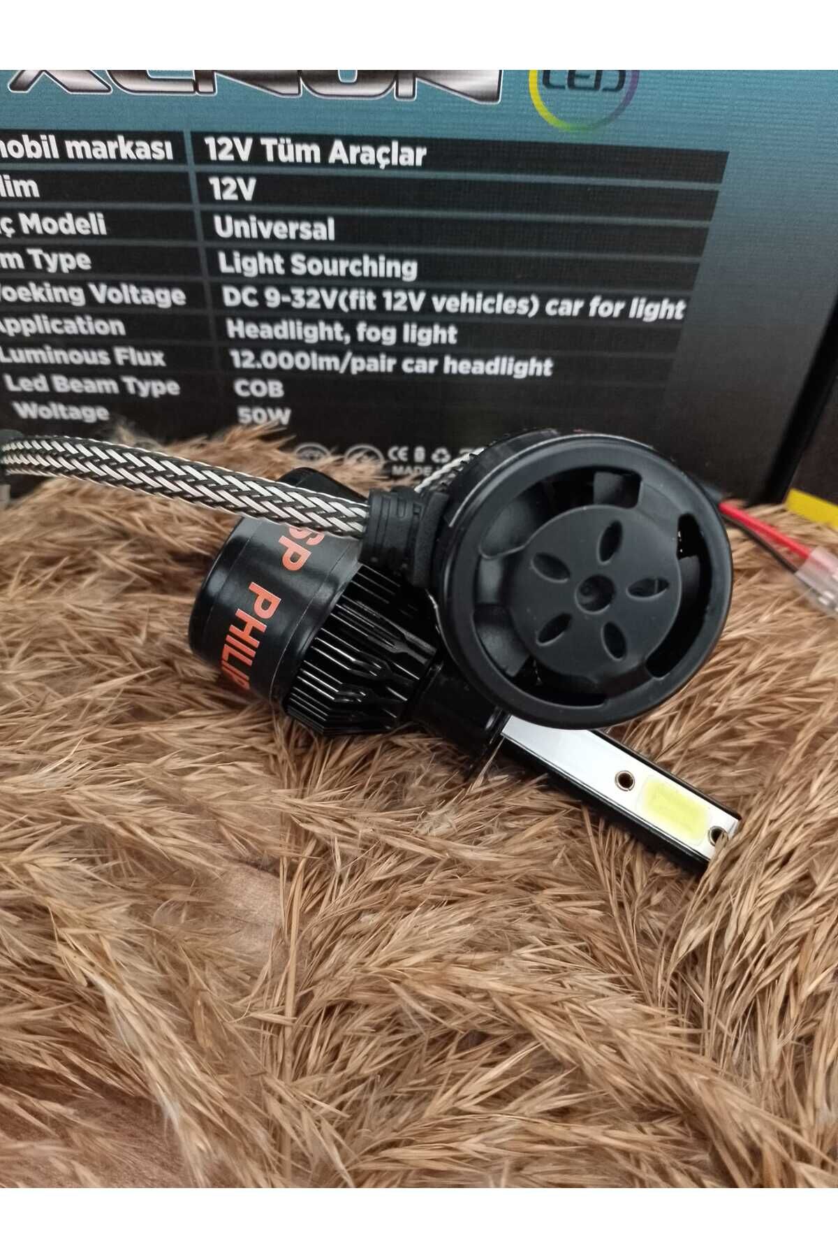 FİAT DUCATO UZUN FAR OPTİK LED XENON ( CARPET ÖZELLİKLİ ÜRÜN ) H7